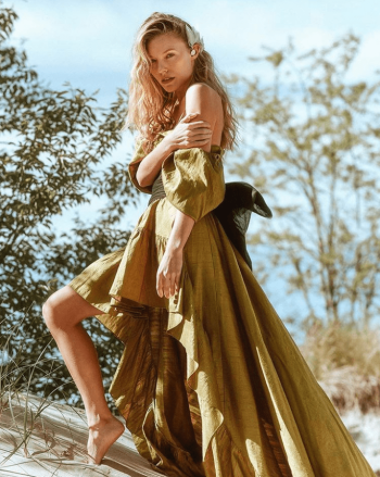 Sole Dress In Latest Magazine Italy