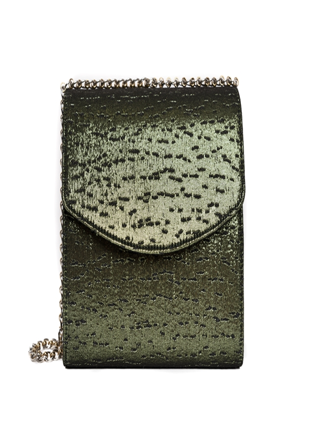 Poseta plic metalica cu lant si inchidere cu capsa magnetica Atrium