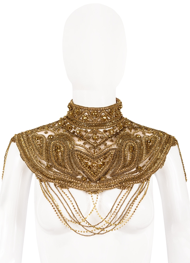 Colier din cristale si margele Battlo 