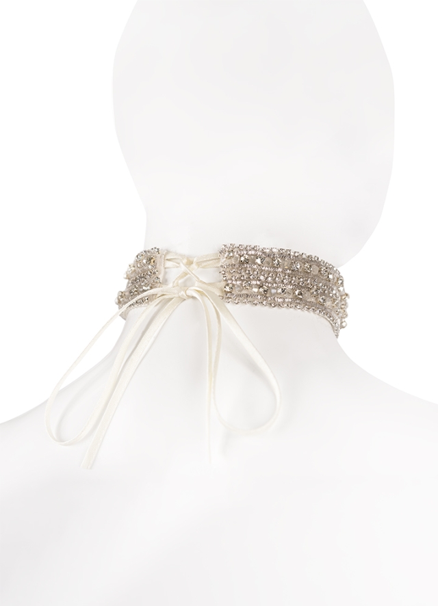 Colier din cristale pentru mireasa Brera