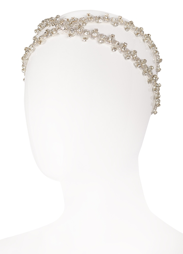 Accesoriu de cap cu cristale Tiara 