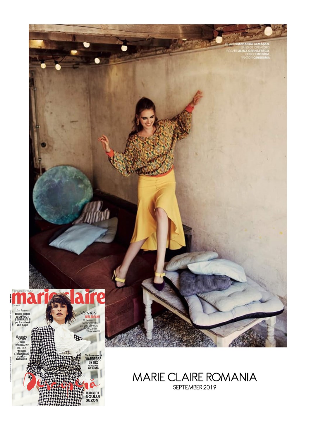 Rialto Dress In Marie Claire Romania